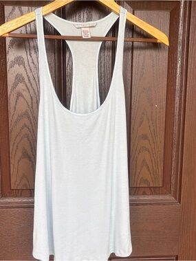 Victoria's Secret Light Blue Racerback Tank Top